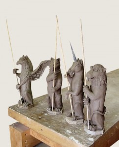 Clay Maquettes