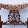 Reproduction Chair Back with Hand Carved embellishment