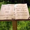 Hand Carved Memorial Book